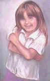 Nicky a pastel  by portrait artist Lisabelle
